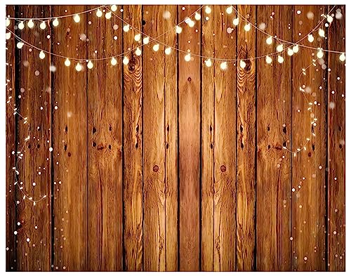 YYNXSY Brown Wood Backdrops for Photography Vintage Brown Background Thin Vinyl Material Applicable to Baby Shower Banners Photo Booth Studio Props 7X5FT YY-516