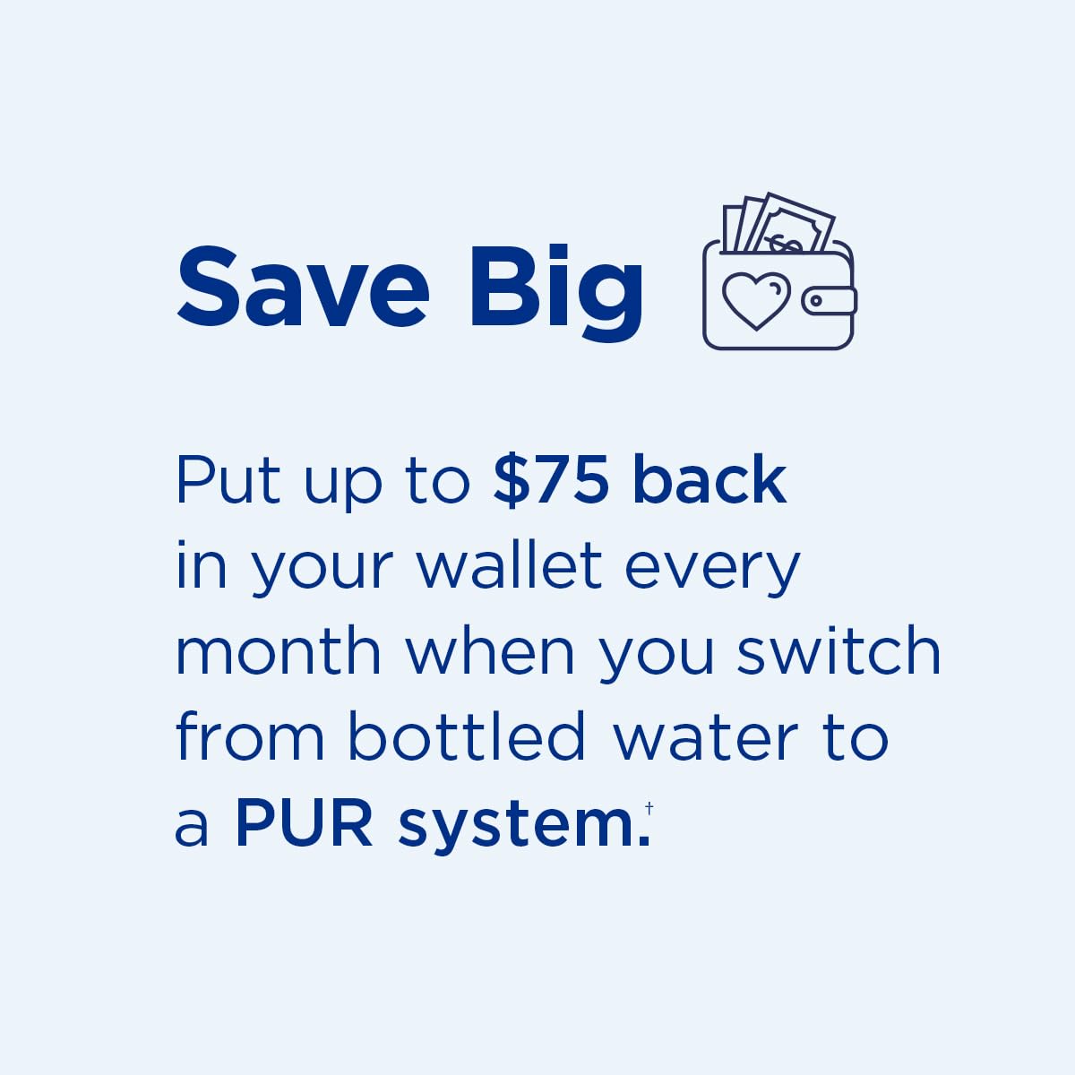 PUR 7-Cup Water Filter Pitcher with 1 Genuine PUR Filter, 3-in-1 Powerful Filtration, BPA Free, Dishwasher Safe, Smoke, PPT710BA