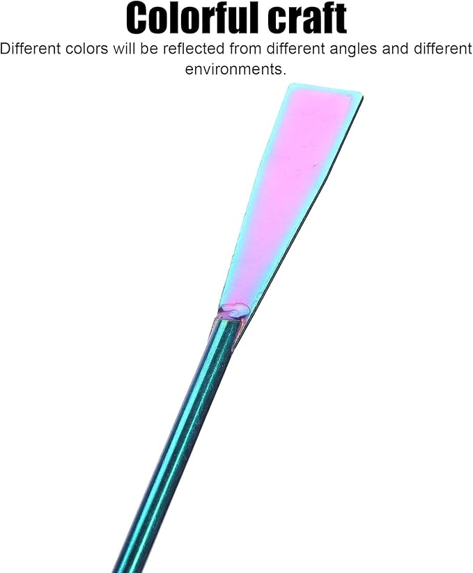 Gavigain Aquarium Sand Flattener Tool, Double Headed Stainless Steel Spatula, Substrate Groomer and Plant Untangler for Aquarium Maintenance