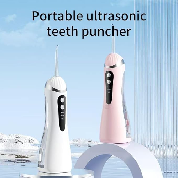 Cordless & Portable Water Flosser – Rechargeable Oral Irrigator for Teeth Cleaning for Braces, Implants & Gum Care