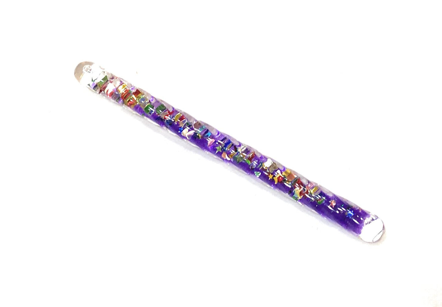 Star Magic Mini Spiral Glitter Wands (6.5 Inches) Complete Gift Set Party Pack- 6 Pack