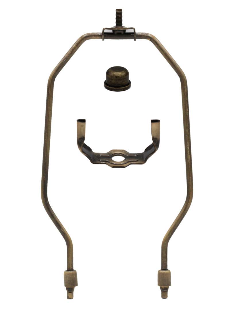 Creative Hobbies ML94KIT Premium Lamp Kit with All Parts for DIY Lamp Design or Repair (Antique Brass)