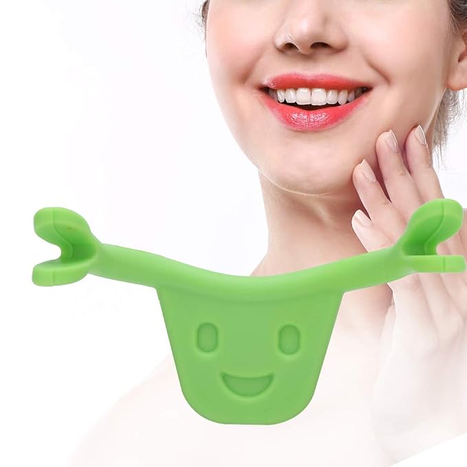 Smiling Maker, Smile Corrector, Face Trainer Smile Trainer Silicone Strap Face Line Lifting Muscle Training Mouth(1#)