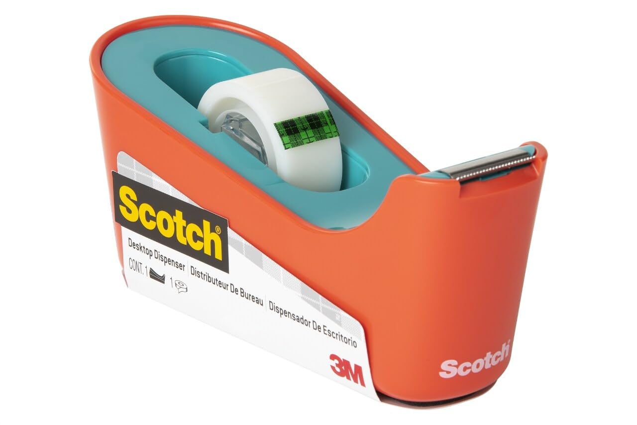 Scotch Desktop Dispenser, Great for Gift Wrapping, Mint (C18-MNT-0)