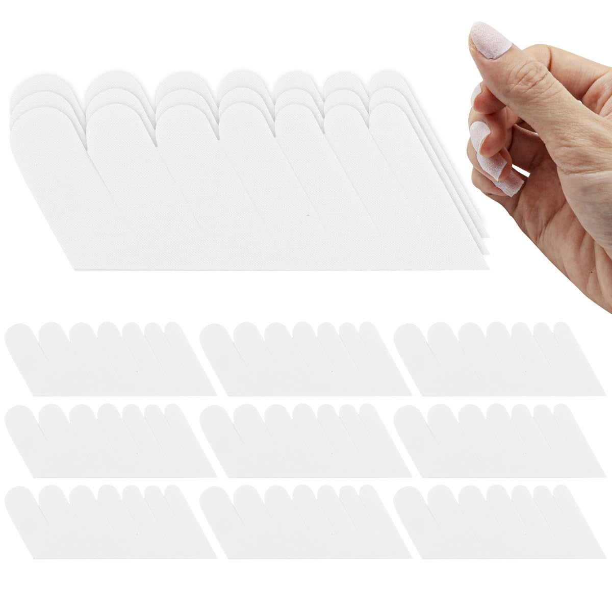 12Pcs Nail Silk Wrap Silk Nail Wrap Kit Nail Wraps Reinforce Nail Protector Stickers UV Gel Nail Tool Silk Wrap for Nail Extension Repair