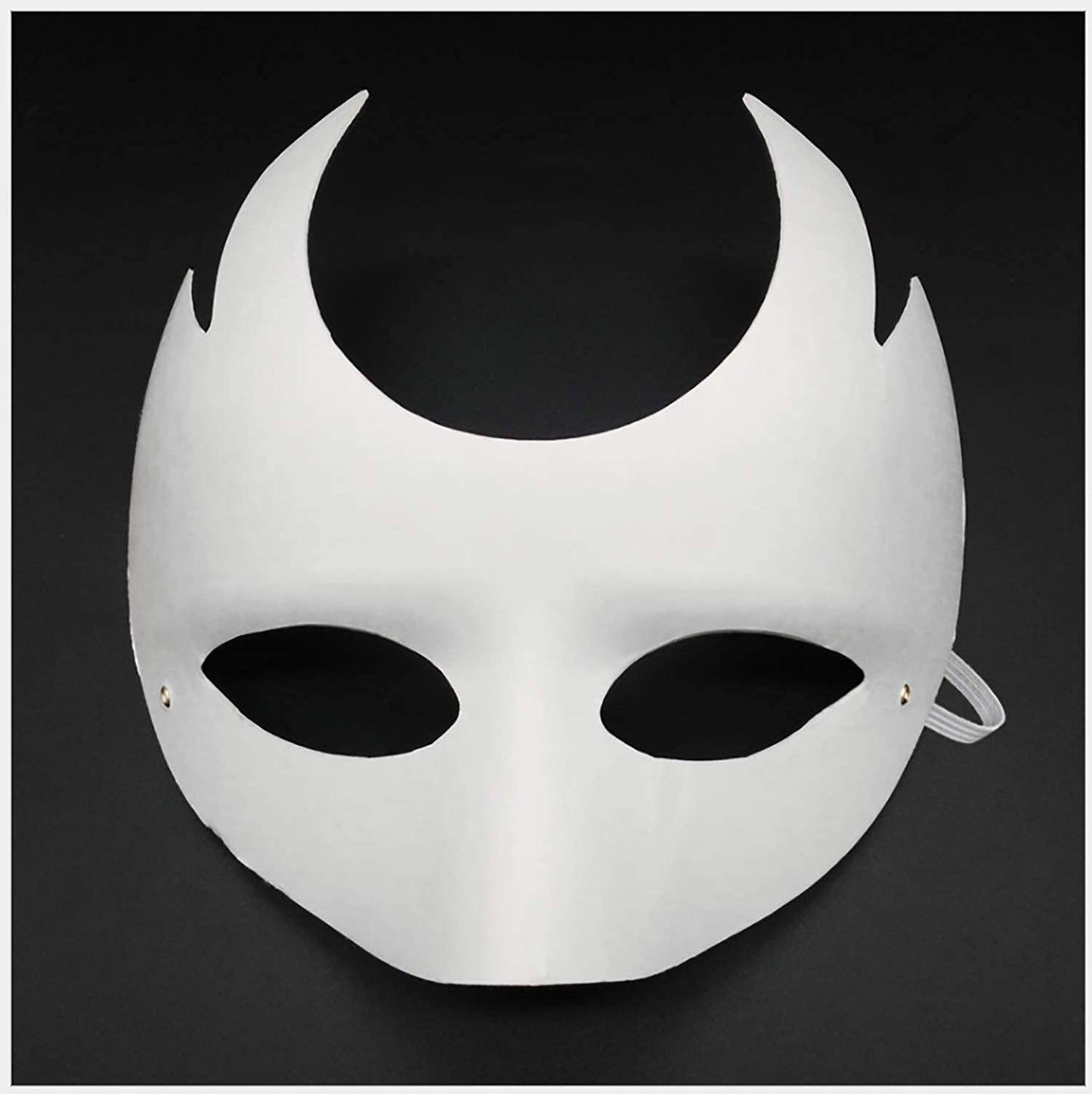 Timtop 14 PCS DIY White Masks Paper Half Face Masquerade Masks Craft Plain Mardi Gras Mask Paintable Blank Halloween Christmas Party Mask