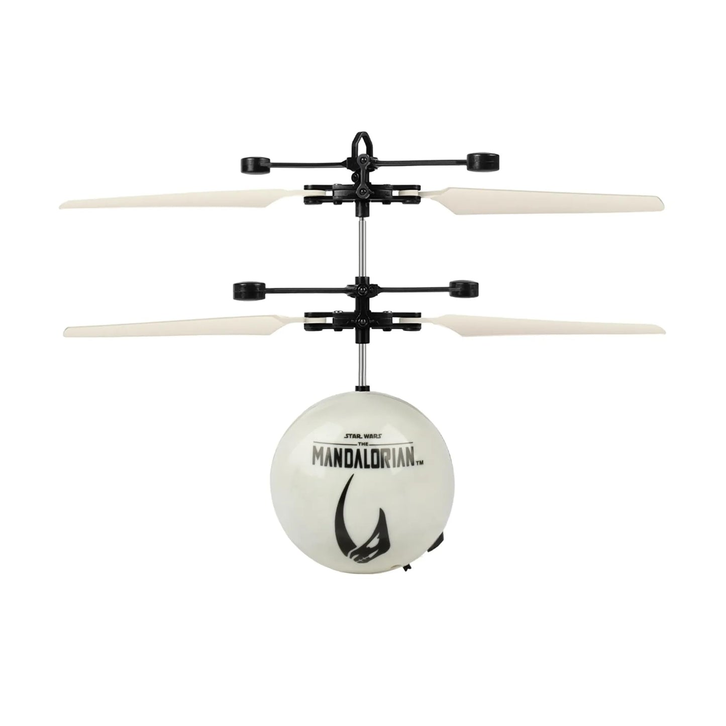 World Tech Toys Star Wars Mando Flying Toy – Motion Sensing Flying Ball with USB Charging - Star Wars Licensed - Indoor/Outdoor Drone for Kids Ages 6+
