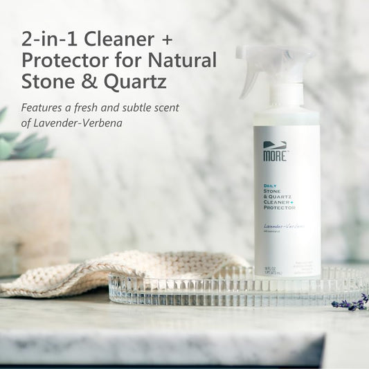 MORE Stone & Quartz Cleaner + Protector (16 Fl Oz)