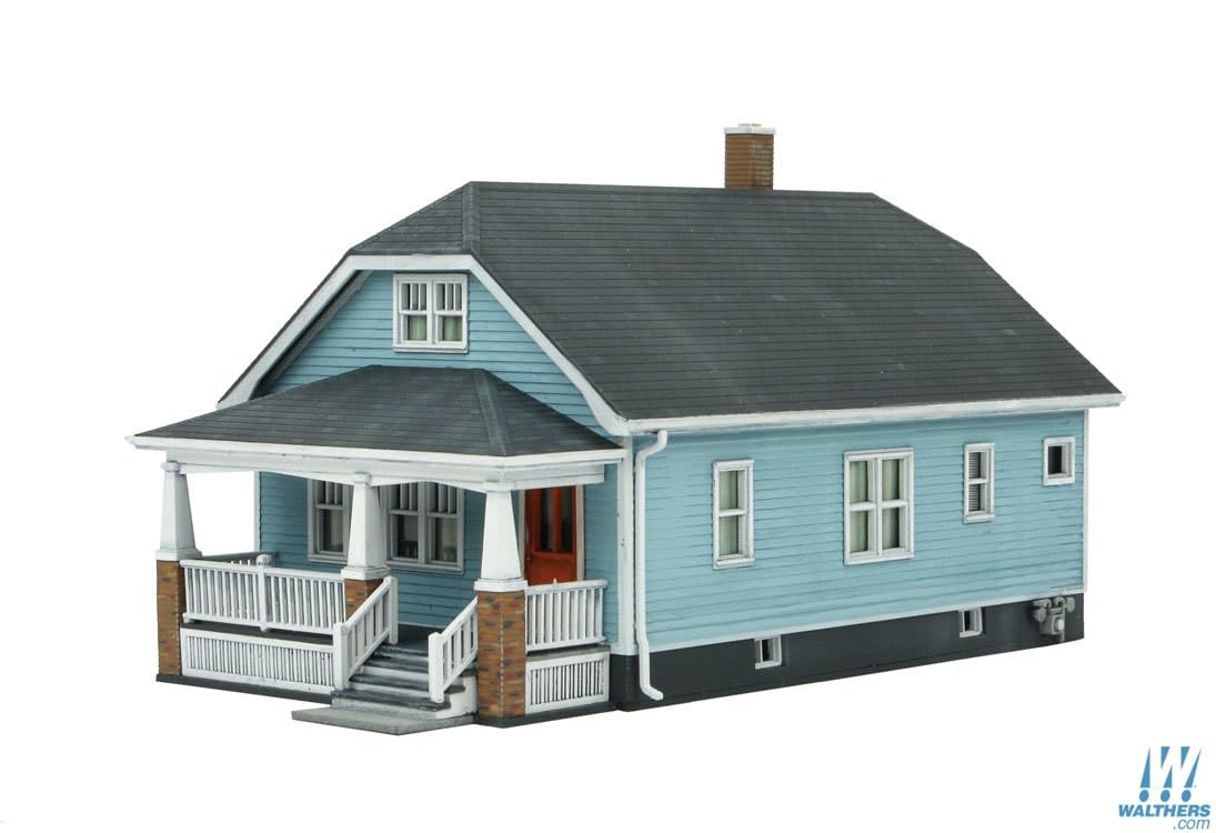 Walthers Cornerstone American Bungalow 933-3787 HO Scale Model Railroad - Structure Kit