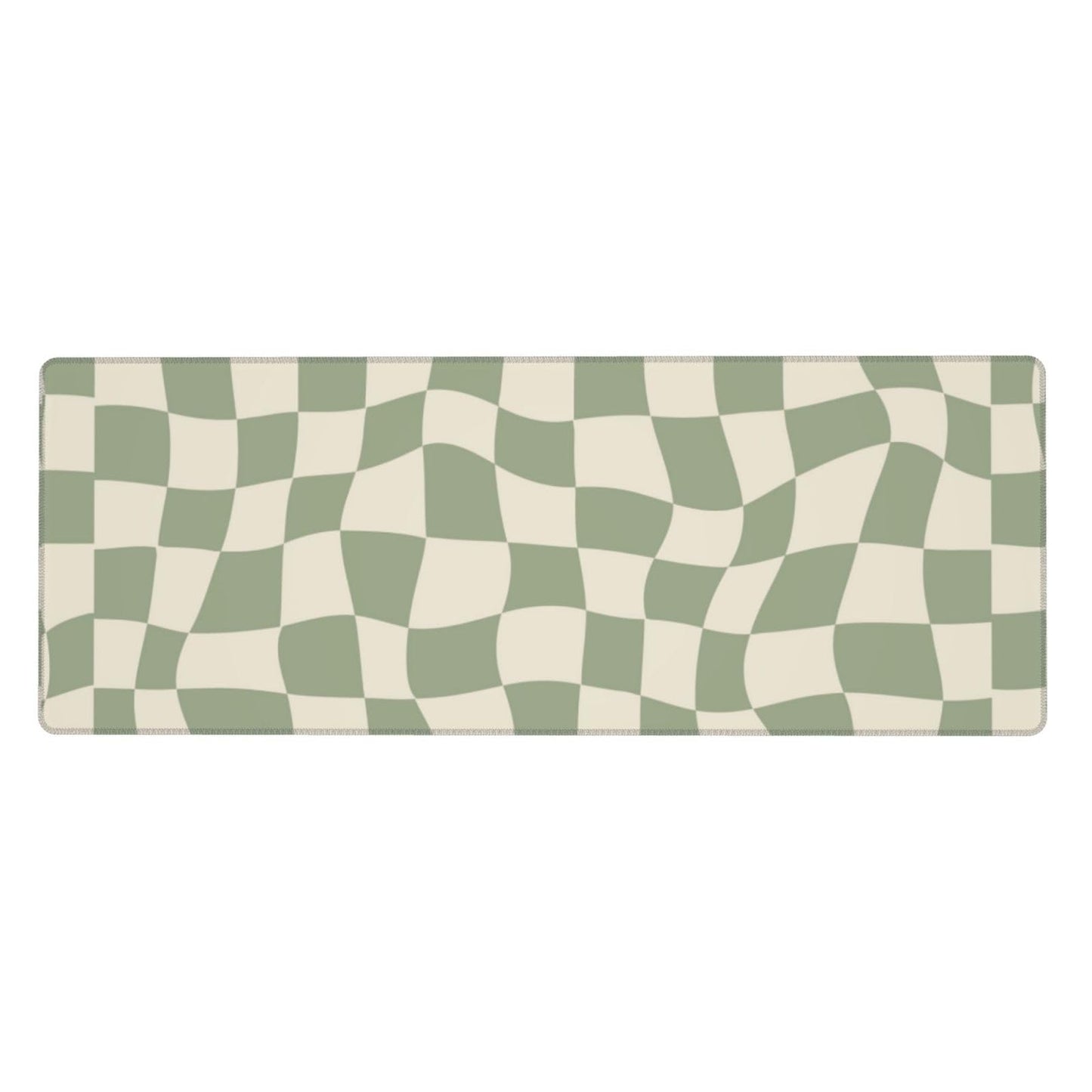 04 sage Green Desk mat,Checkered Mouse Pad,sage Office Supplies,sage Green Mouse Pad,XL Mouse pad 11.8 * 31.5 Inches