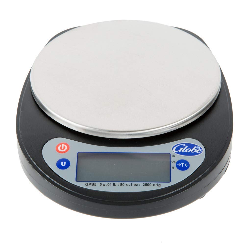 Globe GPS5 Digital Compact Portion Control Scale, Black
