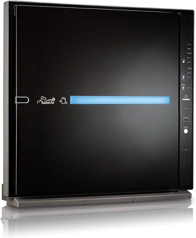 Rabbit Air MinusA2 SPA-780A Air Purifier, Asthma & Allergy Friendly, Black