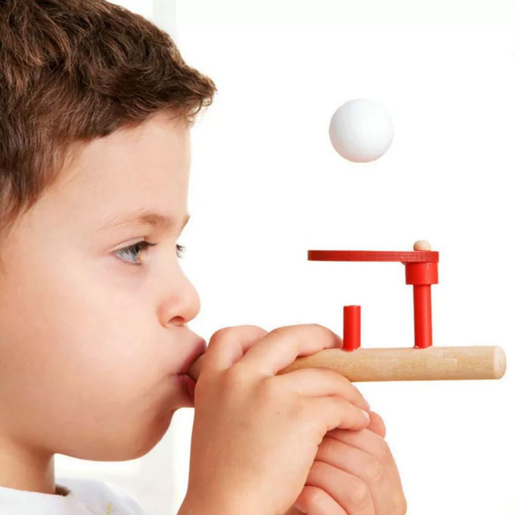 lstyty Montessori Wooden Floating Ball Toy Improves Concentration, Hand-Eye Coordination and Thinking Development