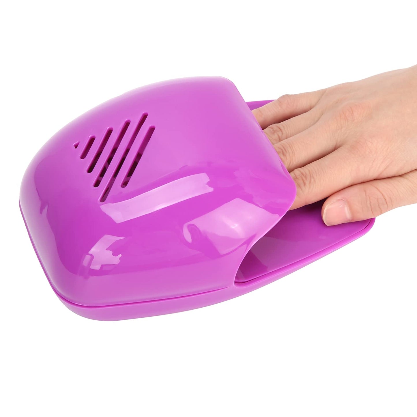Milltrip Portable Nail Fan Dryer, Quick Dry Nail Dryer Blower Machine, Nail Polish Air Blower Drying Machine for Regular Nail Polish Fingernail Toenail