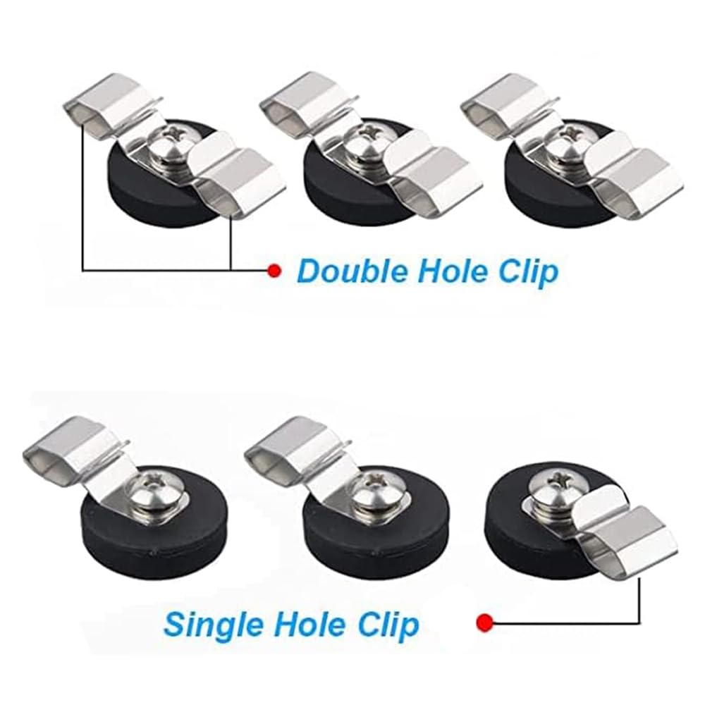 Heavy Duty Magnetic Cable Holder Clips, Anti-Scratch Magnetic Cord Organizer, Anti-Slip Strong Magnet Cable Clips, Wire Holder for Joyroom, Car, Garage, Office, Patio, Computer 6 PCS