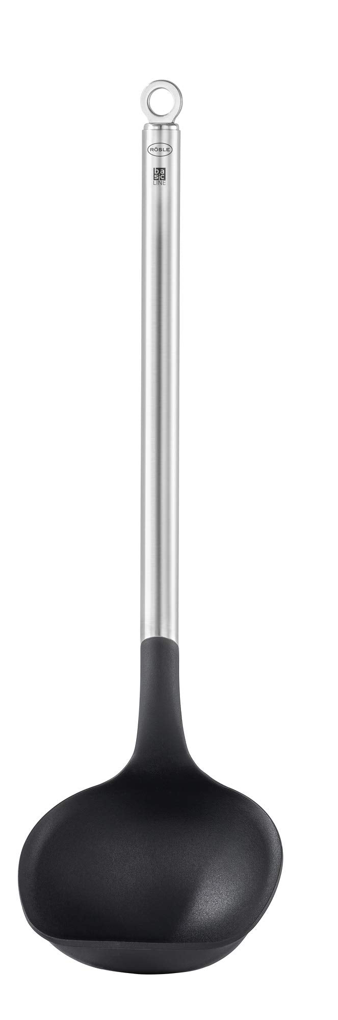 Rösle Basics Line Soup Ladle with 11.5 in. Stainless Steel Handle