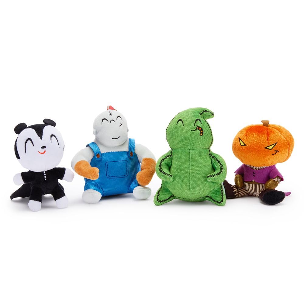 Disney Store Official The Nightmare Before Christmas 13-Day Halloween Countdown Calendar - Includes 13 Mini Disney Plush Toys Featuring Santa Jack Skellington, Sally, Zero, Oogie Boogie, and More