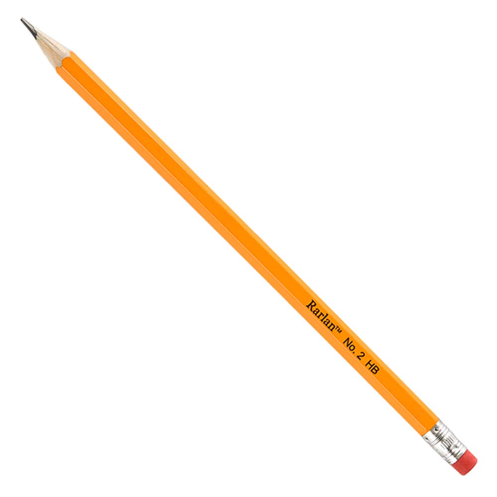 Rarlan Wood-Cased #2 HB Pencils, Pre-sharpened, 360 Count Bulk Pack