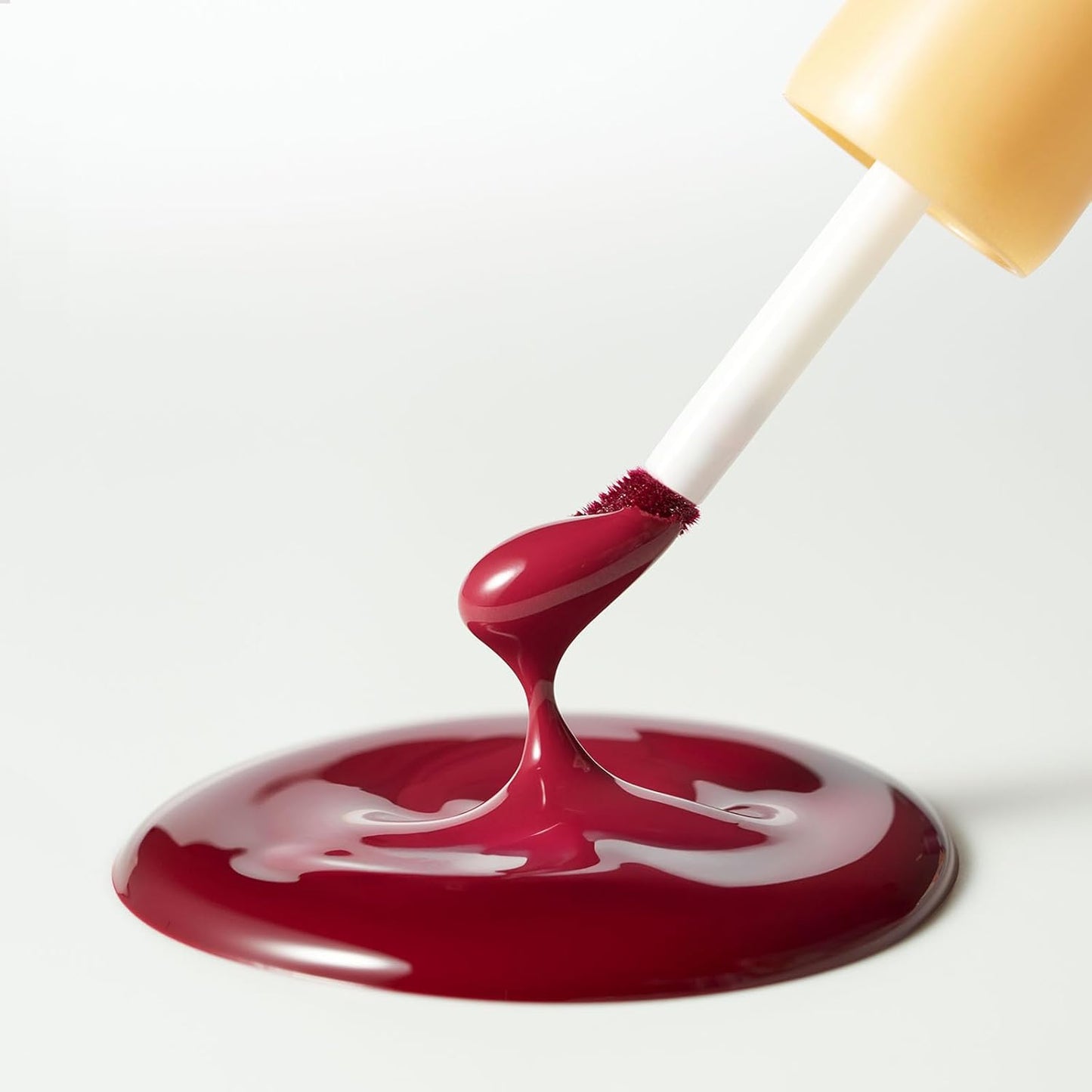 Laka Fruity Glam Lip Tint Mini, Glowing Lip Stain with Wide Color Spectrum, Hydrating & Lightweight Texture, Long-Lasting Bold Stain, Non-Sticky, Vegan, K-Beauty (#115 Envy)