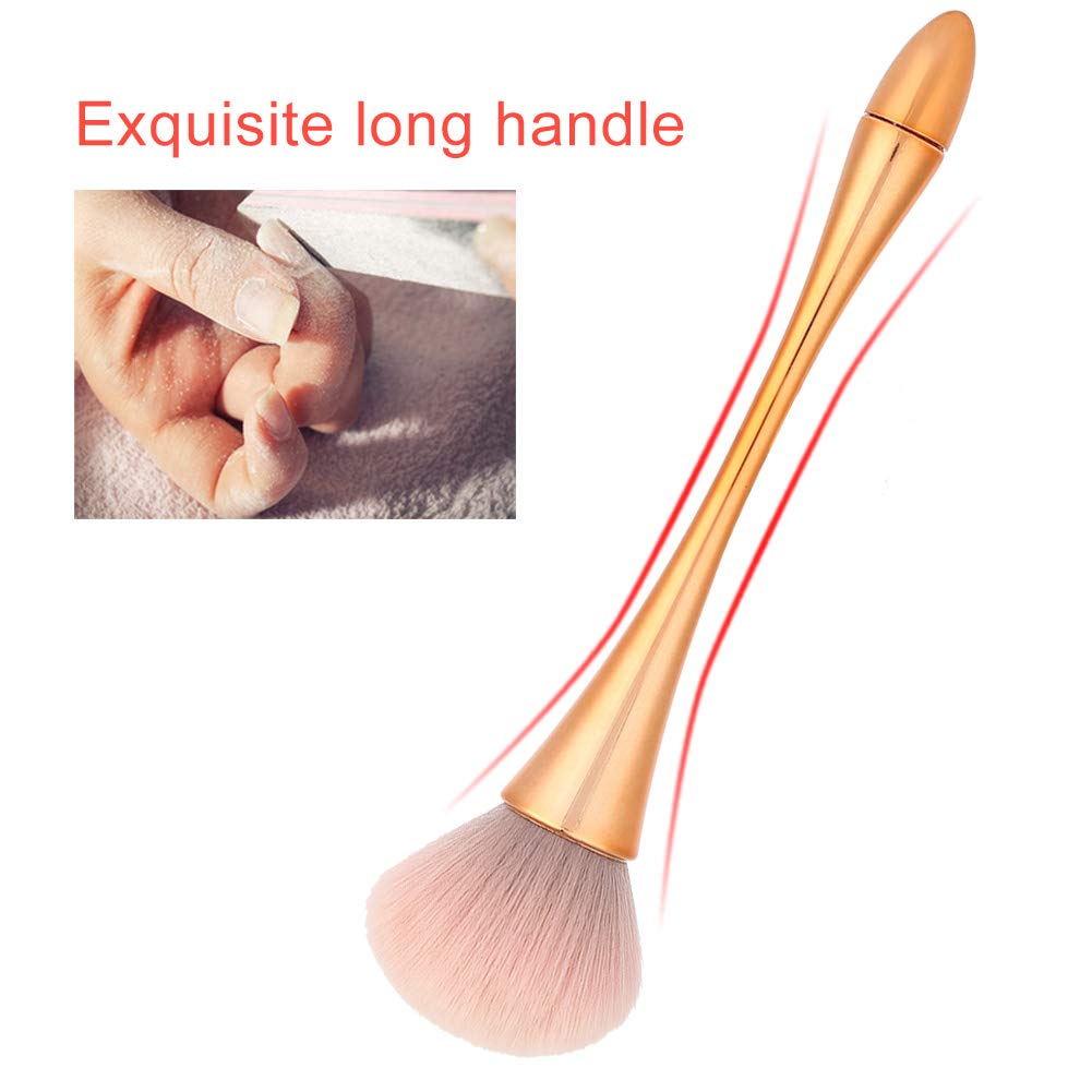 1Pcs Nail Dust Cleaning Brush, Soft Brushes Nail Art Powder Dust Removal Brushes Manicure DIY Tool(#5)