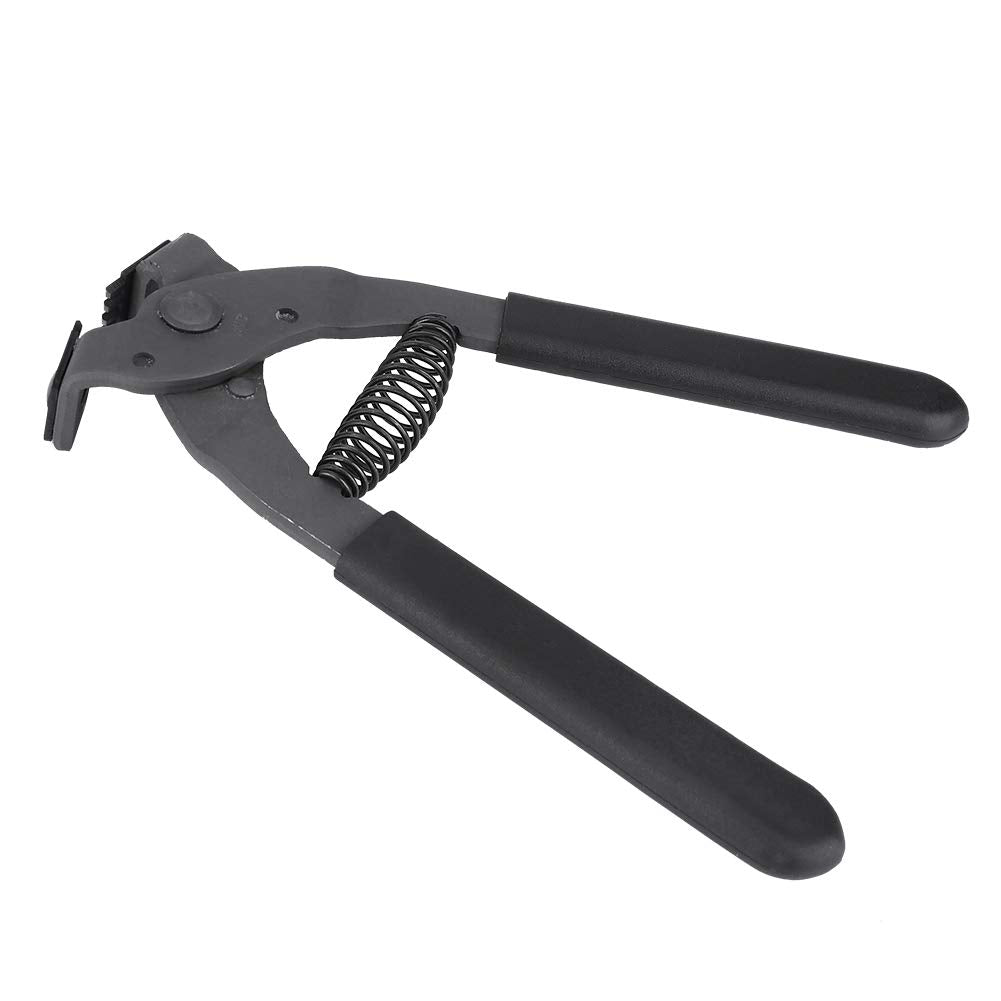 Leather Punch Tool Silent Pliers, 6.7in Handheld Leather Hole Punch Tool with 0.15in Head, DIY Leather Art Craft Hole Punch Stitching Hand Pliers for Belts Straps Saddles Shoes (4mm-4 Teeth)