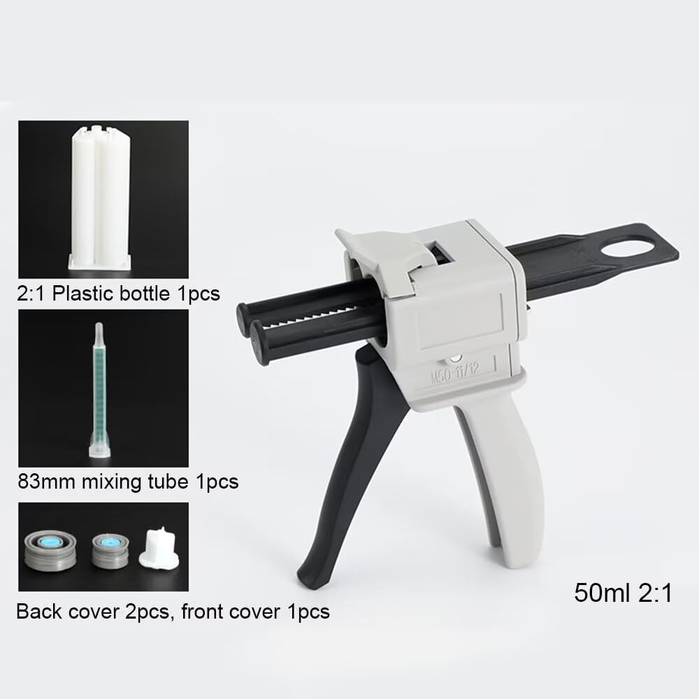 50ml 2:1/1:1 Dispenser Gun Kit Silicone glue gun, dispensing gun, Dispensing gun kit 2:1 set