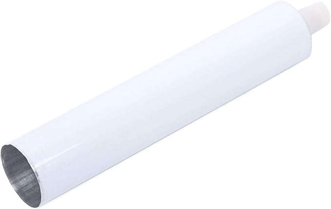 DNYSYSJ 100ml Refillable Aluminum Tubes - 100PCS Needle Cap Squeezable Containers,White Empty Toothpaste & Lotion Tubes for Travel Toiletry, Cosmetic Samples