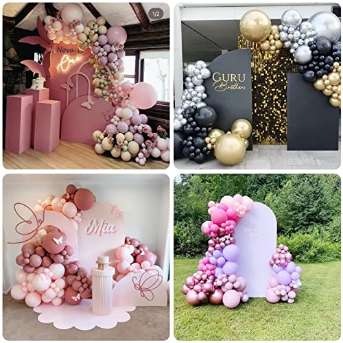 HUAYI Pink Farm Barn Arch Backdrop Cover, Polyester, 2.5ft * 6ft, Ideal for Baptism, Bridal Shower, Birthday, GX237 - color: Gx237-arch Cover, size: W2.5ft by H6ft (75cm by 180cm)