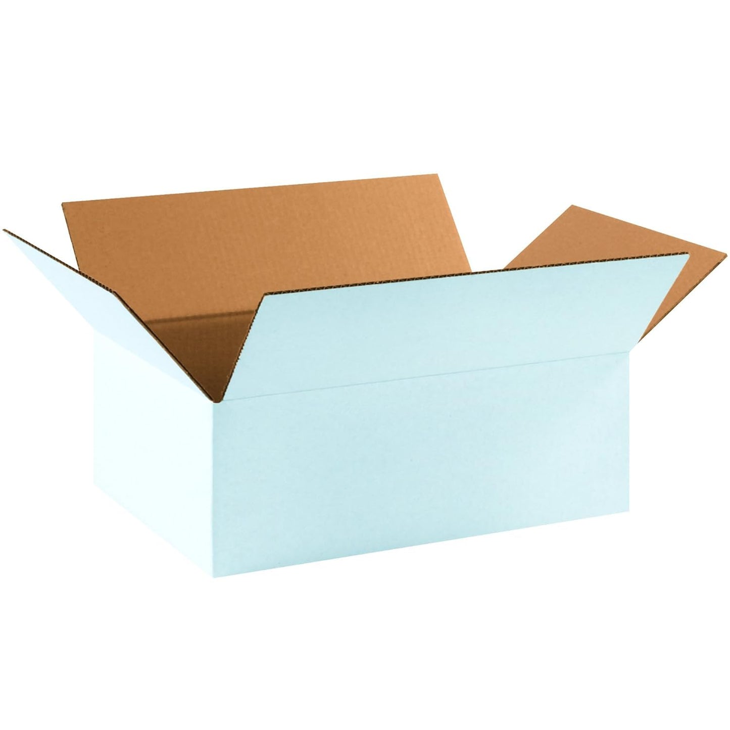 Box USA White Shipping Boxes 17 1/4"L x 11 1/4"W x 8"H (25 Pack) Medium Mailing Box for Small Business Packaging, Mailers, Gifts & Storage