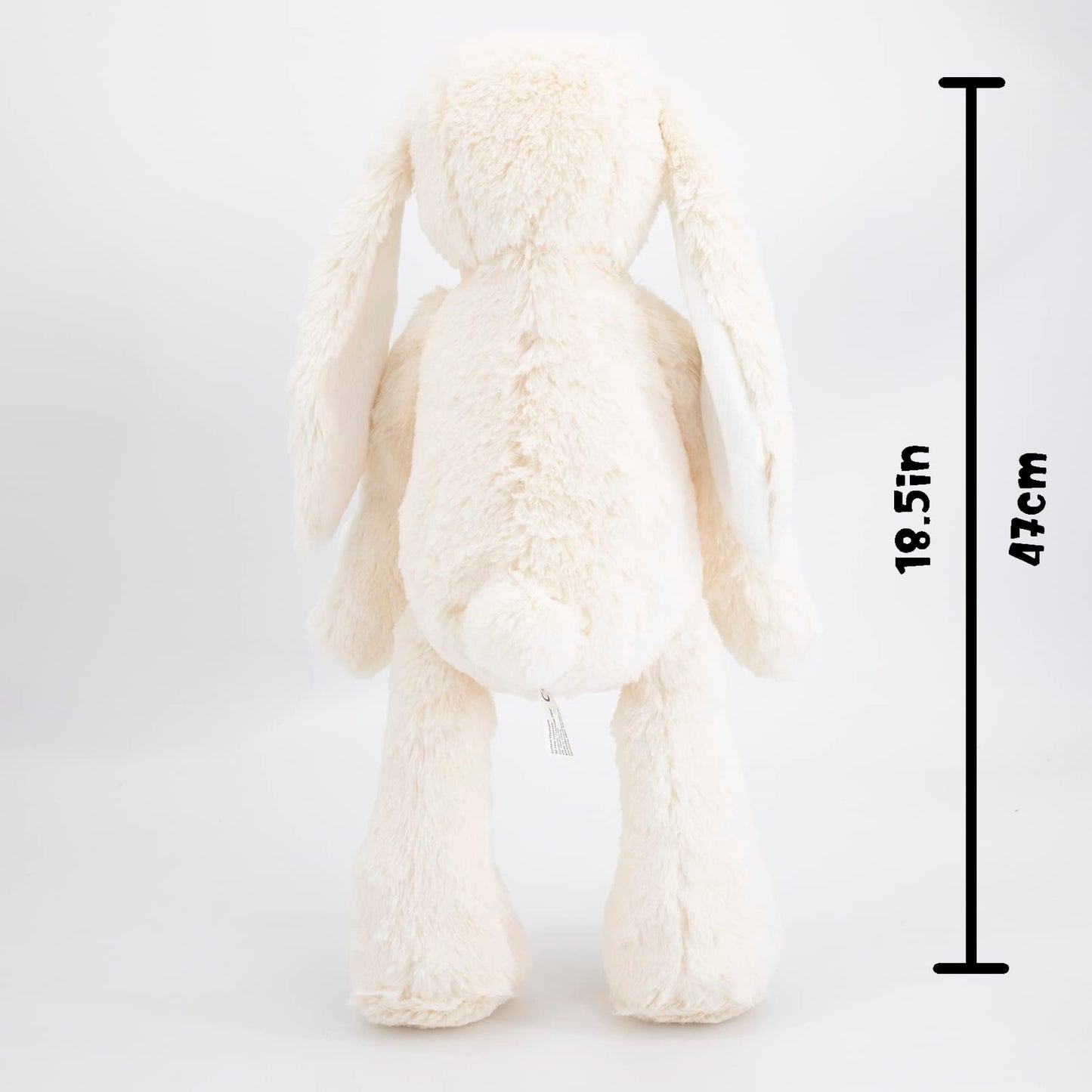 Bunny Stuffed Animals, Easter Basket Stuffers, Lovely Rabbit Bedtime Friend, Huggable Gifts for Kids,18.5 inches