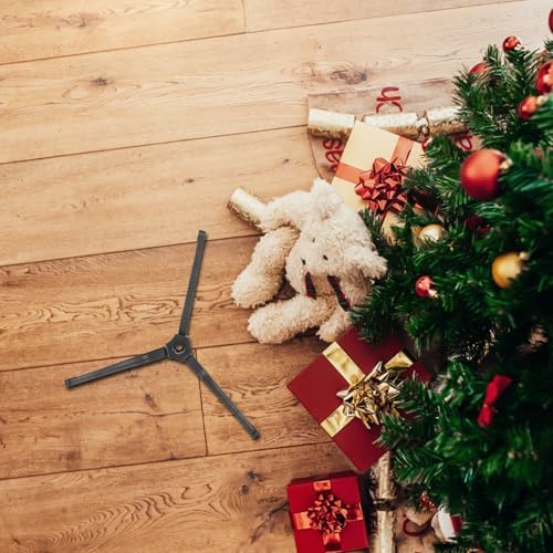 Luxshiny Christmas Tree Stand 9inch Plastic Christmas Tree Legs Replacement Artificial Xmas Tree Base Fake Tree Base Holder Bracket for Holiday Winter Tree Decor