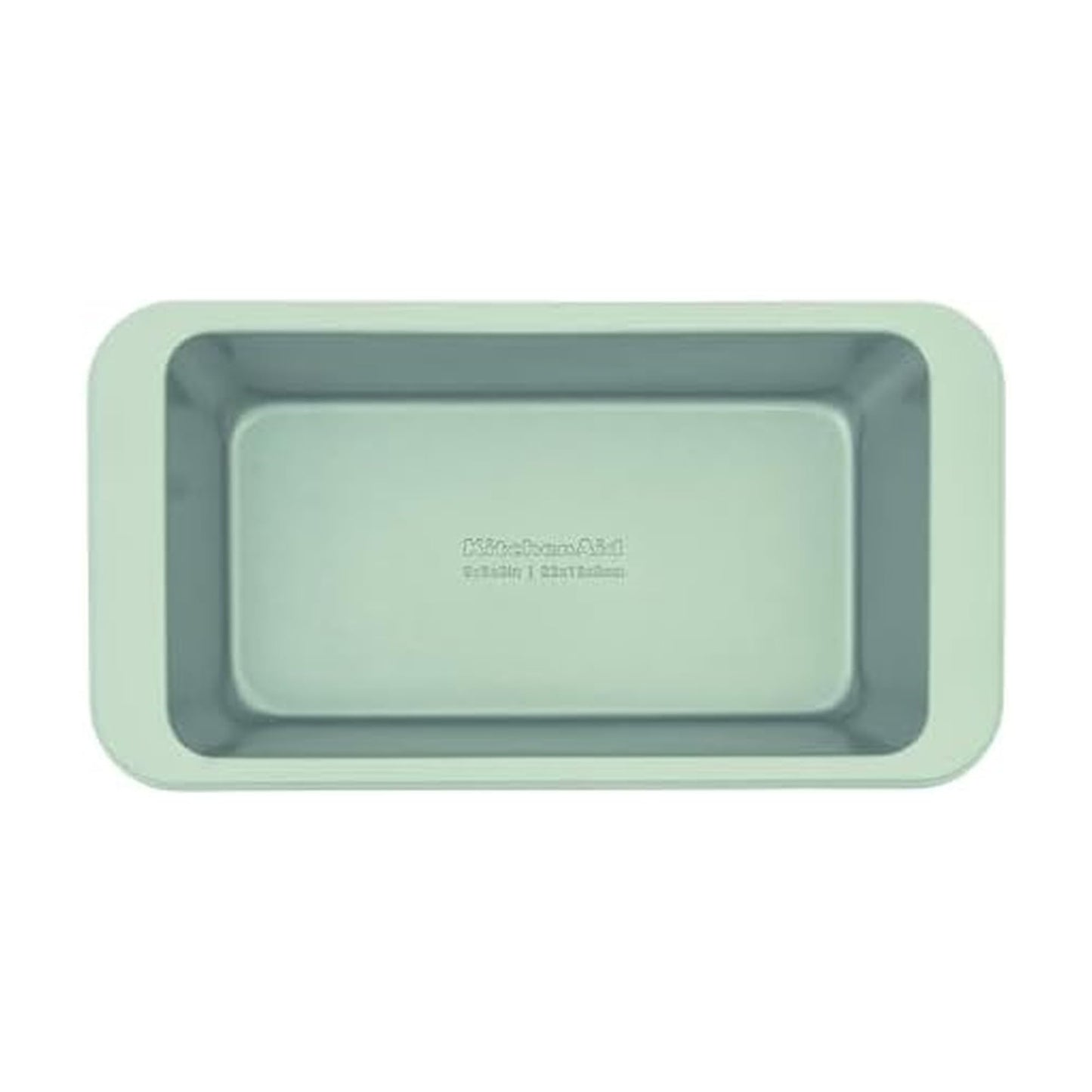 KitchenAid Nonstick Aluminized Steel Loaf Pan, Dishwasher Safe, 9 x 5 Inch, Ink Pistachio