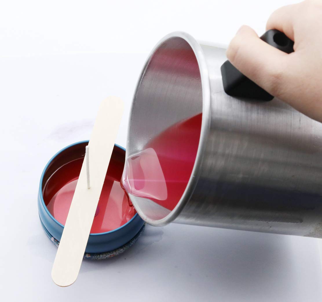 Candle Making Pouring Pot 101oz, Wax Melting Pot, Dripless Pouring Pitcher for Candle Making