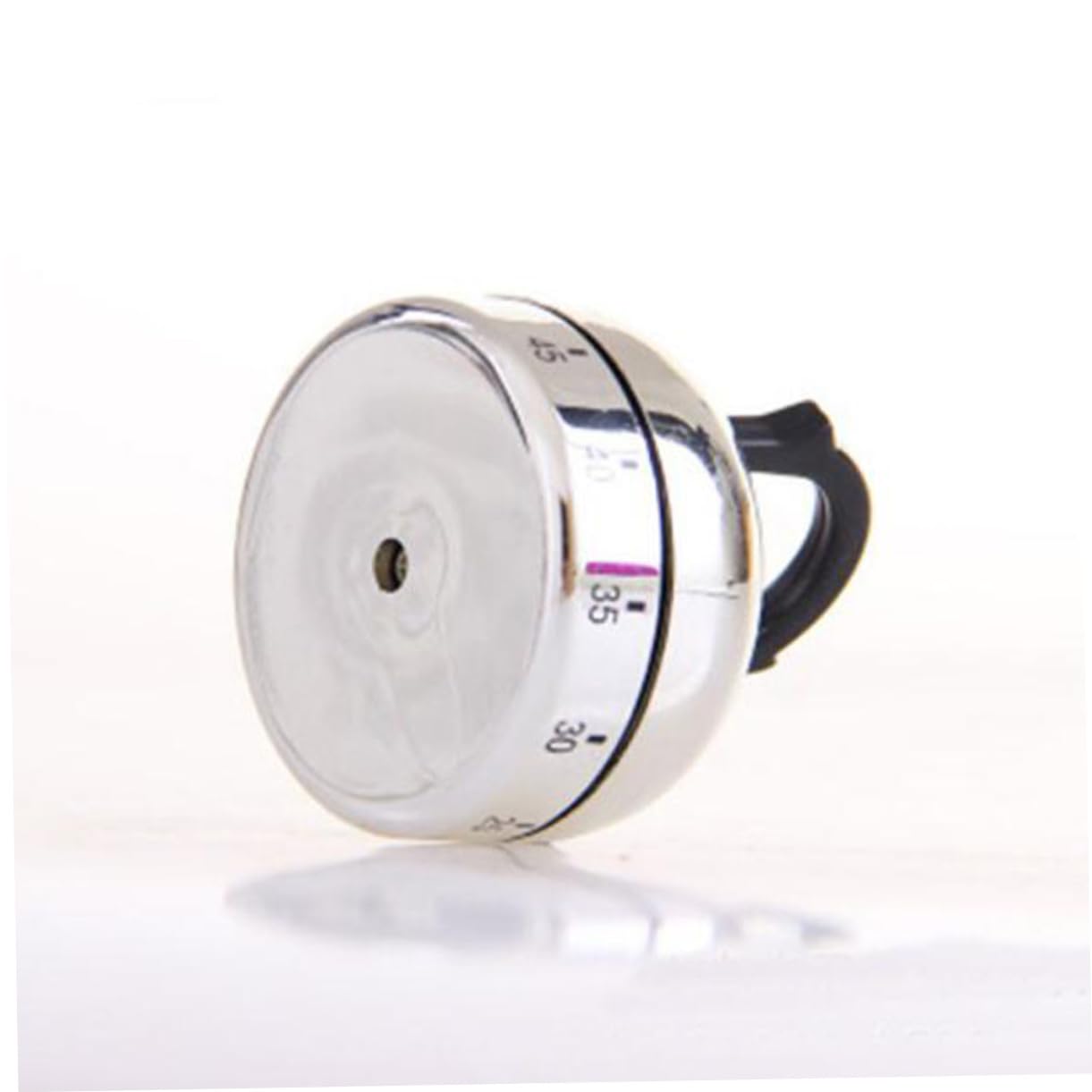 Cabilock Mechanical Kitchen Timer 60-Minute Countdown Kettle Design Cooking Timer with Rotating Alarm for Home Baking and Cooking Compact 2.55X2.16X2.16 Inch No Battery Needed