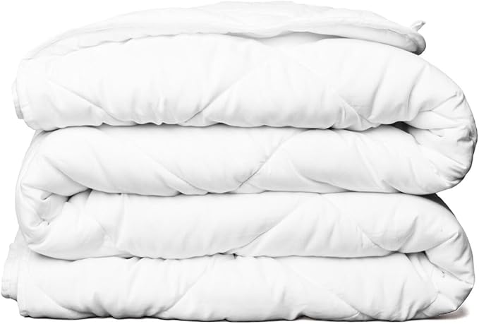 ViscoSoft Queen/Short Queen Microfiber All Seasons Down Alternative Quilted Comforter - Cooling Breathable Premium Soft Reversible Microfiber Duvet Blanket