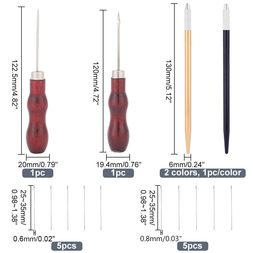 AHANDMAKER Doll Hair Rooting Tool Reroot Rehair Tools Alloy Rooting Needles Doll Making Kit Doll Hair Making Accessories for DIY Handle Doll OB BJD Wig