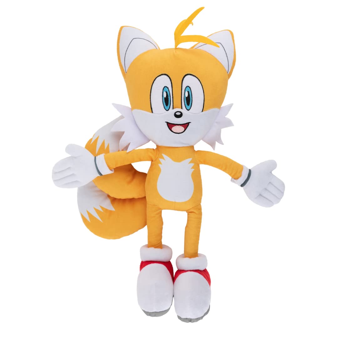 Sonic The Hedgehog Tails, Anime, Bedding Super Soft Plush Cuddle Pillow Buddy, (Official Sega Product) By Franco