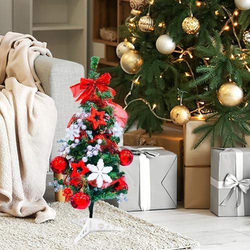 Unomor Christmas Tree Stand White Plastic Triangle Base for DIY Crafts