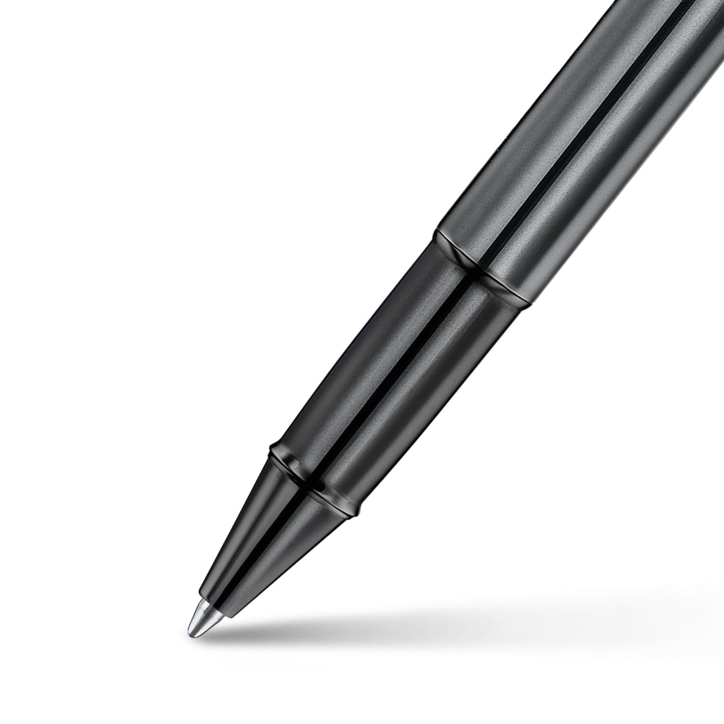 Sheaffer 100 Rollerball Pen | E9375 Ionic Shiny Grey Gunmetal with PVD Trims | Premium Rollerball Pen