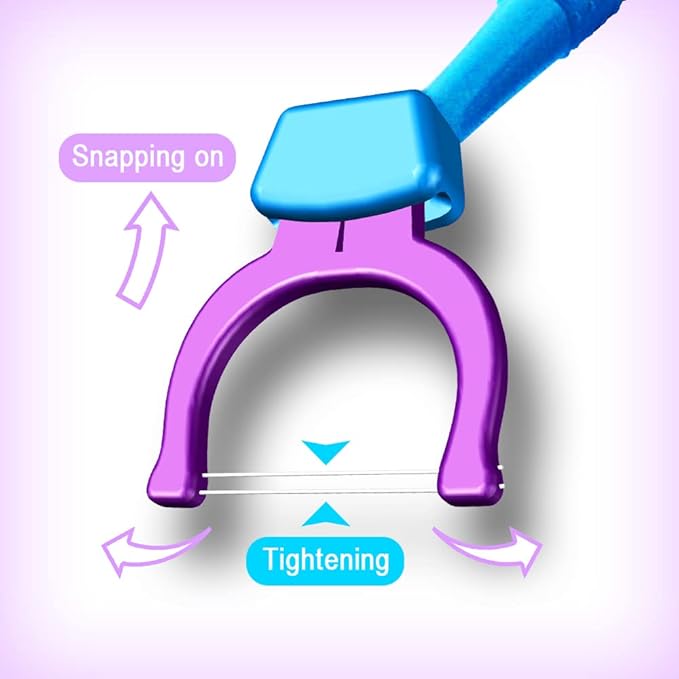 T.Smile Evolutionary Clean Dental Flossers, Kit of Refills Plus Long Handle (2 Handles + 200 Refills)