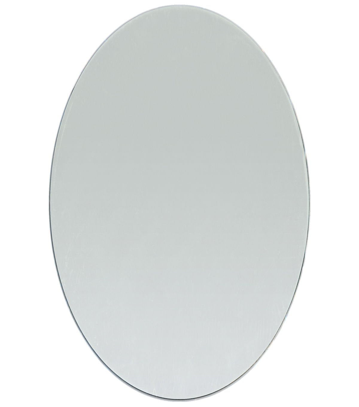 4 x 6 inch Oval Glass Craft Mirrors Bulk 12 Pieces Mosaic Tiles