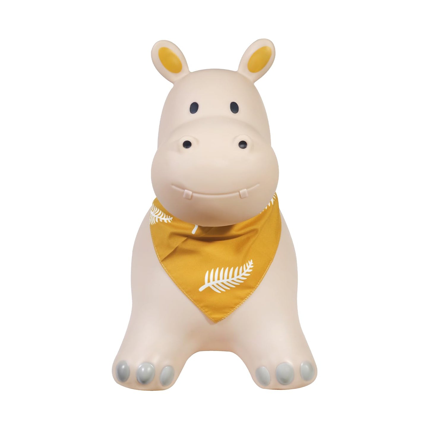 Kindsgut Bouncy Animal Hopper – Inflatable Bouncing Ride-On Toy for Kids & Toddlers Age 2+, Designed in Germany, Indoor & Outdoor, Hippo