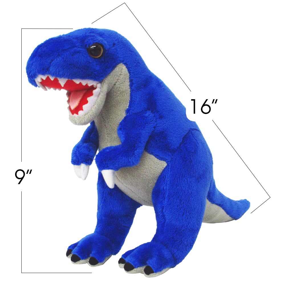 ArtCreativity 16" Cozy Plush T-Rex Dinosaur Stuffed Animal, Dino Plush, Soft and Cuddly Stuff Animals for Kids, Stuffed Dinosaur, Great Gift for Boys, Girls & Toddlers