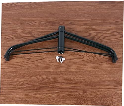 Ciieeo 45cm Artificial Tree Stand Iron Bracket Sturdy Metal Christmas Tree Base for Mini Portable Folding