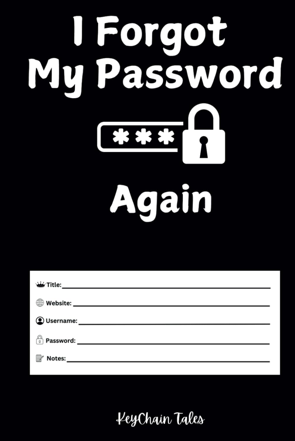I Forgot My Password Again: Handy Password Tracker to Keep Your Login Details Organized!