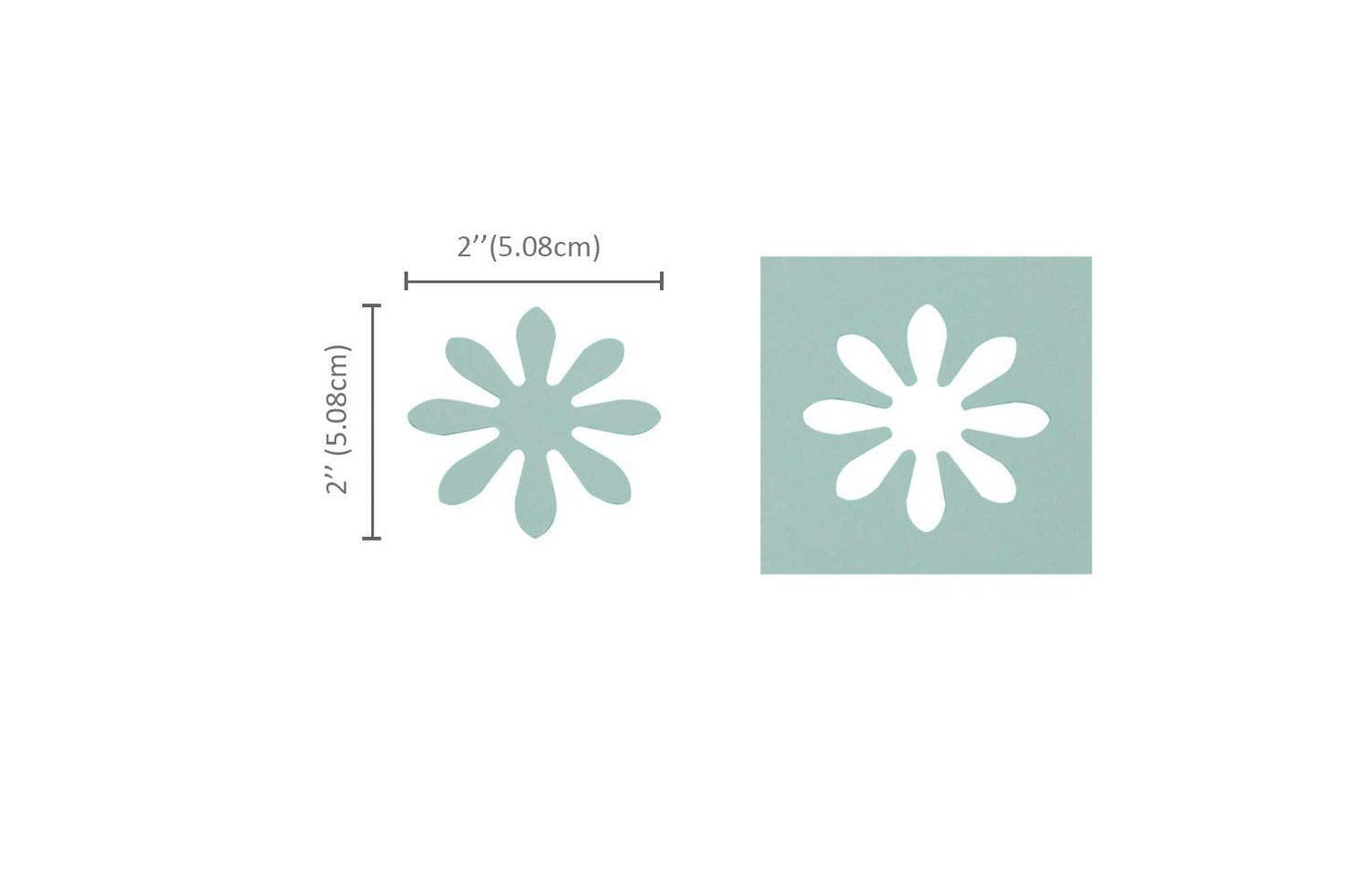 Bira 2 inch Daisy Lever Action Craft Punch for Paper Crafting Scrapbooking Cards Arts
