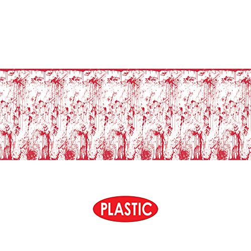 Beistle Bloody Wall Backdrop - style: Bloody Wall