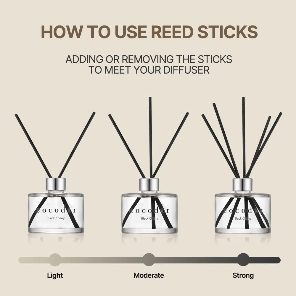 COCODOR Signature Reed Diffuser Set/Refreshing Air / 6.7oz /1 Pack/Home Fragrance Diffuser, Oil Scent Diffuser for Bathroom Shelf Decor