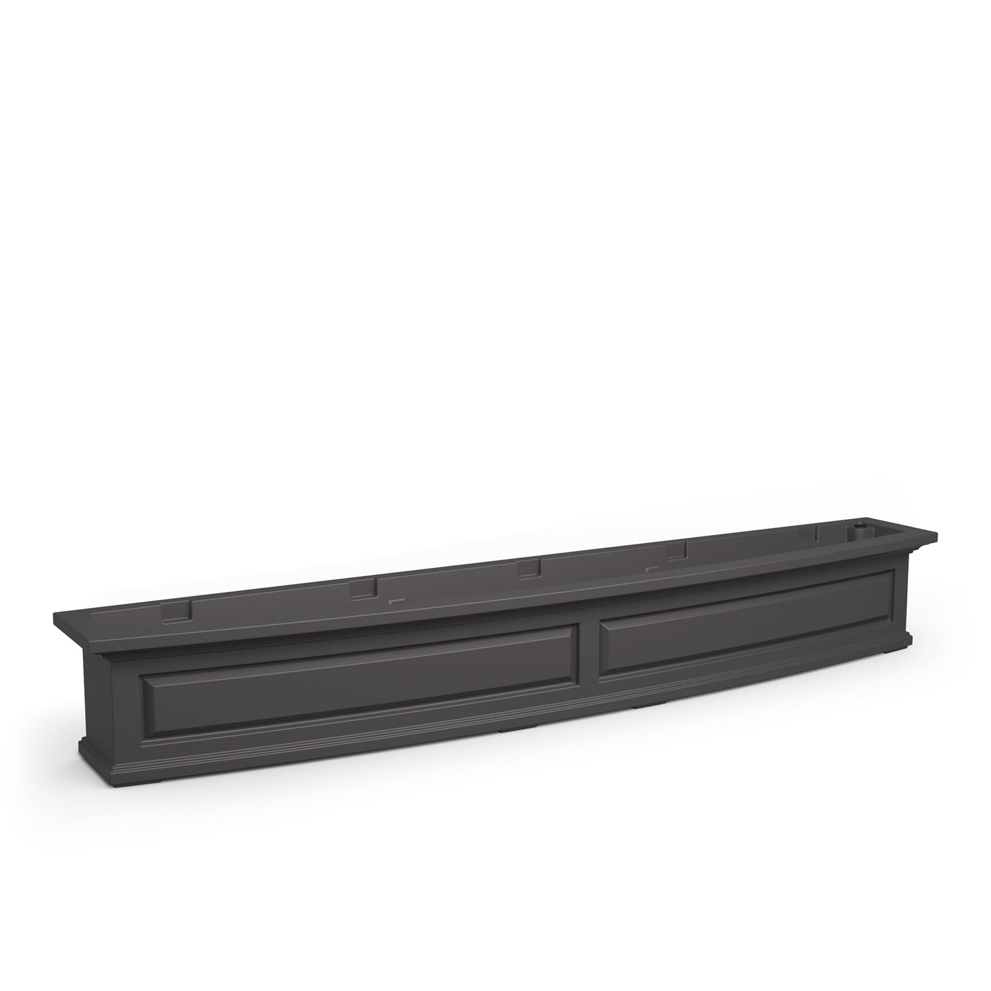 Mayne Nantucket 6-Foot Window Box – Self-Watering, Weather-Resistant Planter for Flowers – Durable Design for Outdoor Use, Perfect for Windows