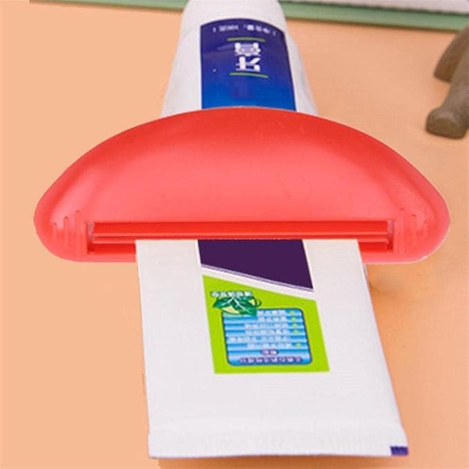 Toothpaste Tube Squeezer,Plastic Toothpaste Tube Squeezer Dispenser,Toothpaste Clips for Saving Toothpaste,Simple and Practical,Mobility and Daily Living Aids (White)